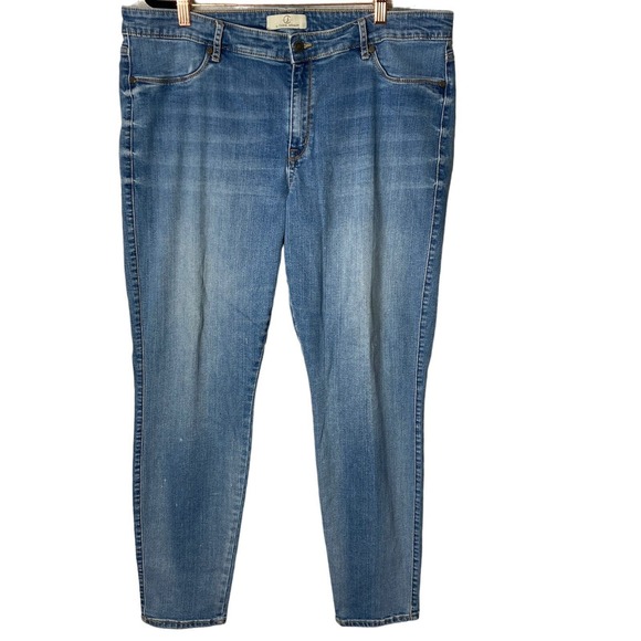 CJ by Cookie Johnson Denim - Cookie Johnson Jeans Womens Size 18W Medium Wash Plus Stretch